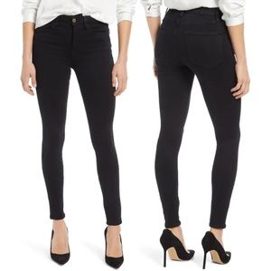 Frame Le One Skinny Black Jeans, size 2 (29-34)